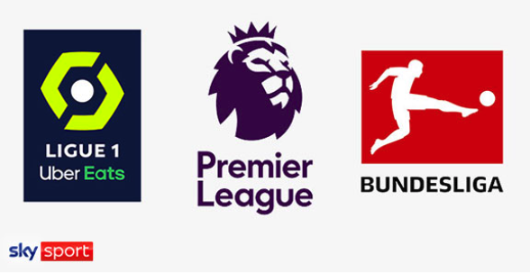 Calcio europeo I top club e i top player in azione con le migliori partite di Premier League, Bundesliga e Ligue 1 UEFA Champions League e coppe europee Tu